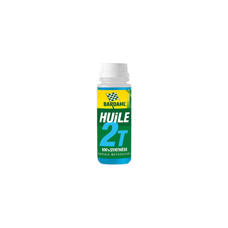 Huile 2T 100% Synthèse Motoculture - 100ml