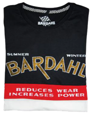 T-shirt Vintage Bardahl Summer Winter Noir