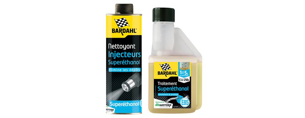 Comment choisir entre le Traitement Superéthanol et le Nettoyant injecteurs Superéthanol Bardahl ? 