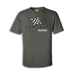 Gray Bardahl racing t-shirt