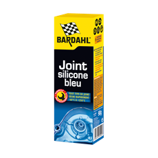 Joint silicone bleu